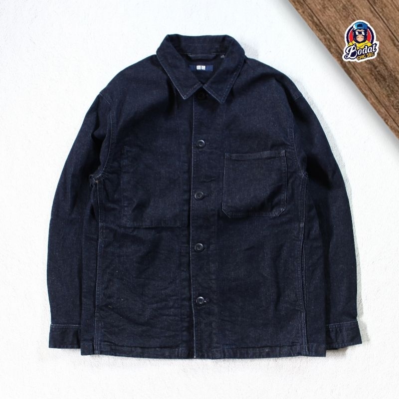 Jaket Work Uniqlo  Denim/jeans