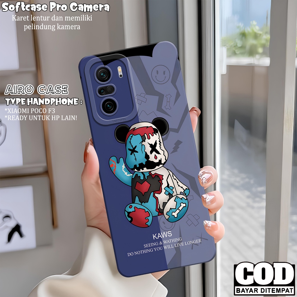 Case XIAOMI POCO F3 - Softcase  XIAOMI POCO F3 - Fashion Case KARTUN - Casing XIAOMI POCO F3 - Softc