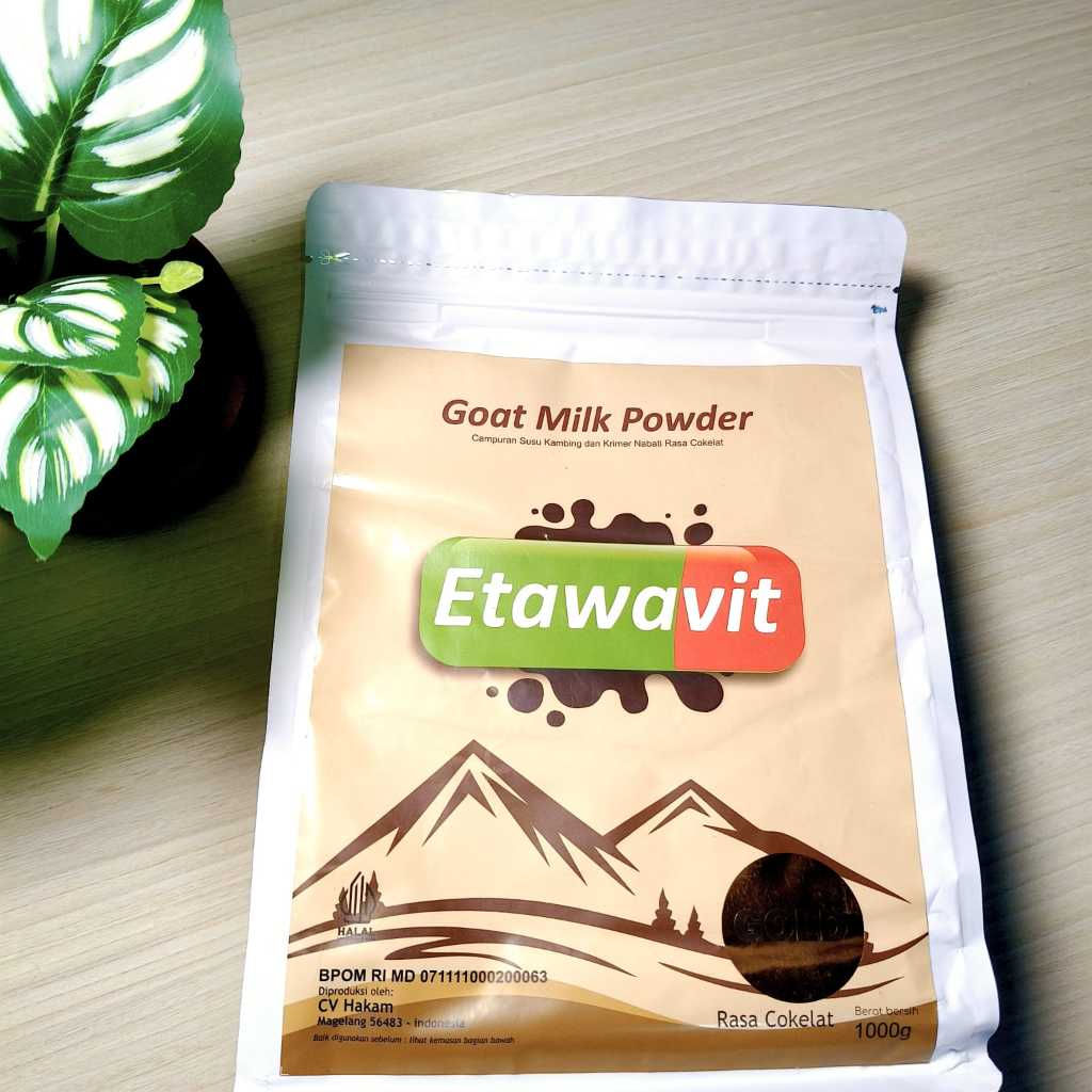

Susu Kambing Etawavit 1kg Rasa Coklat