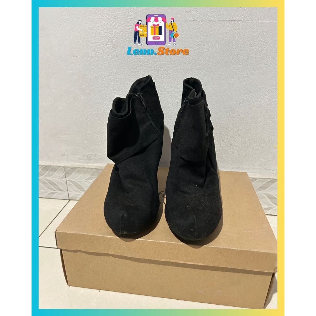 boots hitam fioni payless US 10/EU 41