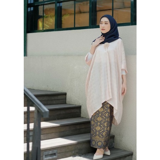 KODE J77V BLOUSE KAFTAN VISCOSE TUNIK ARUNA BY MBOKSAM BATIK  KAFTAN TUNIK ARUNA  KAFTAN ANDIN VISCO