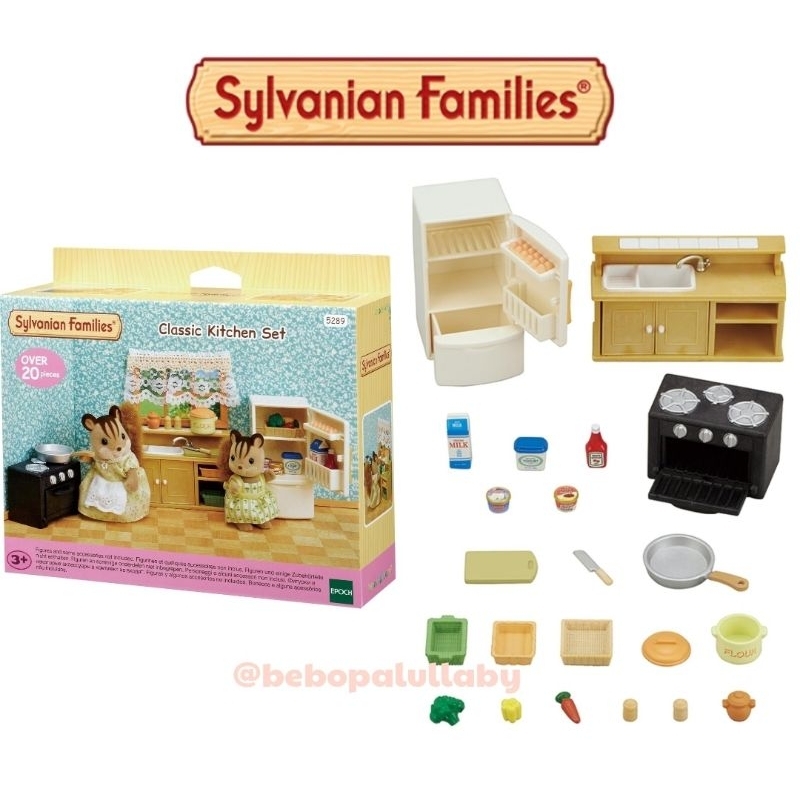 SYLVANIAN FAMILIES FURNITURE SET POPCORN CART DRESSING TABLE GARDEN SET VEGETABLE TELEPHONE PLAYPEN 