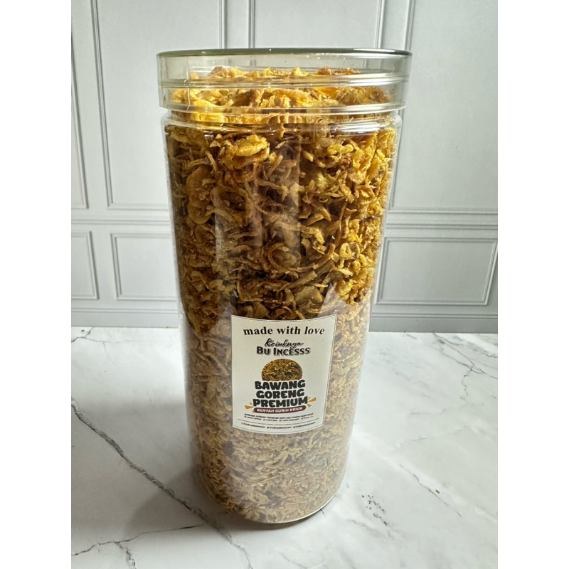 

bawang merah goreng premium toples jumbo 400 gr