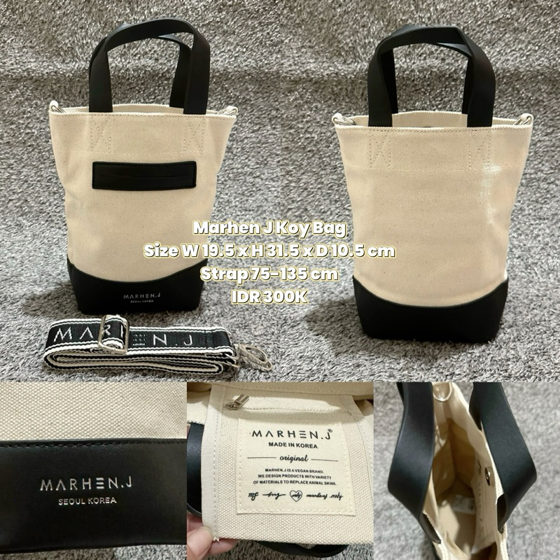 Marhen J Koy Bag in Black Preloved