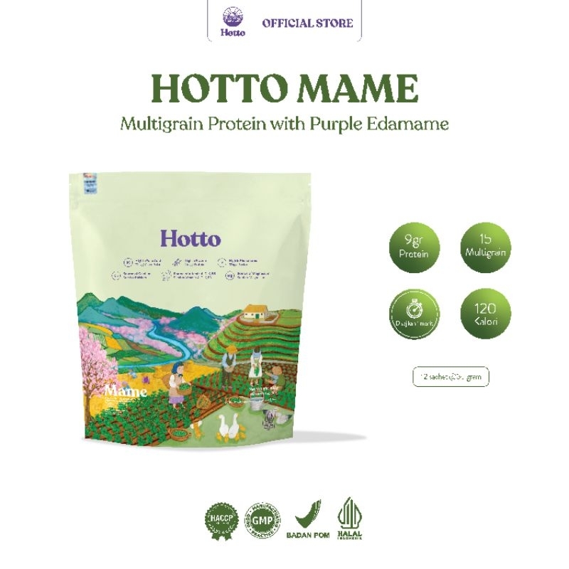 

Hotto Mame Multigrain Protein With Edamame 1 Pouch