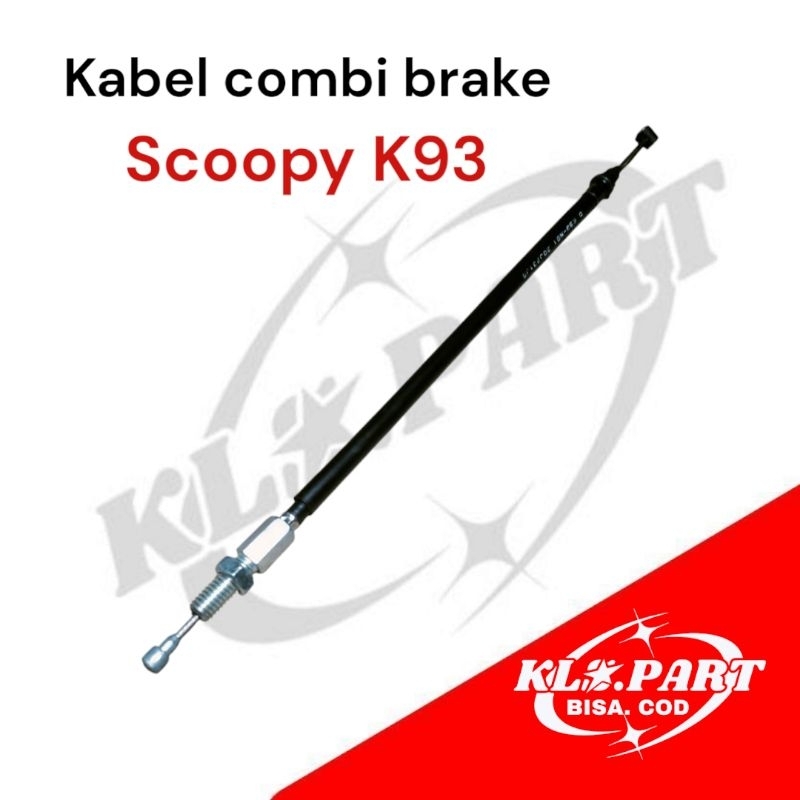 kabel rem combi brake,k93 Scoopy fi esp