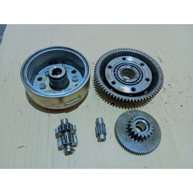 magnet / mahnit set one way fulset Yamaha Scorpio kode 5BP original cabutan