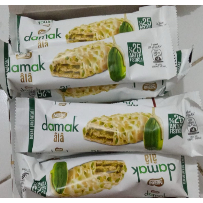 

RB WAFER PISTACHIO DAMAK WAFER COKLAT PISTACHIO 30 gram