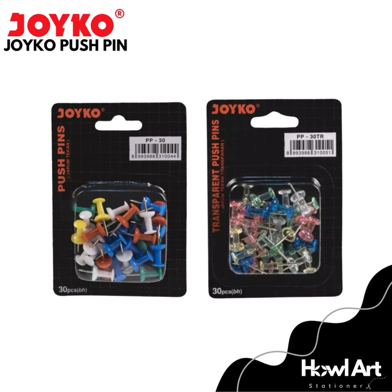

JOYKO Push Pin PP-30 PP-30TR Transparant