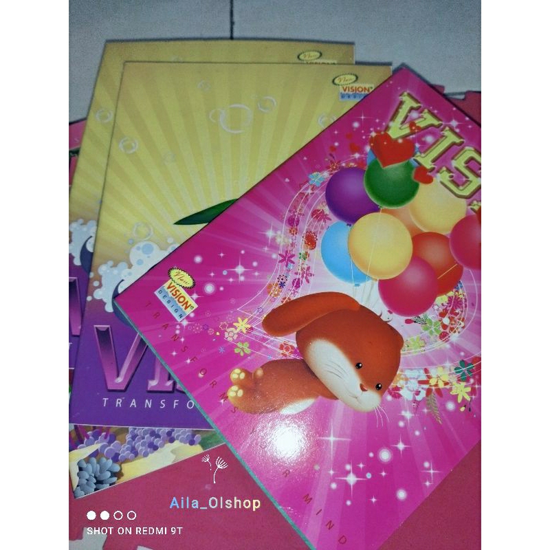 

Buku Tulis Vision 58 Lembar (1 pcs)