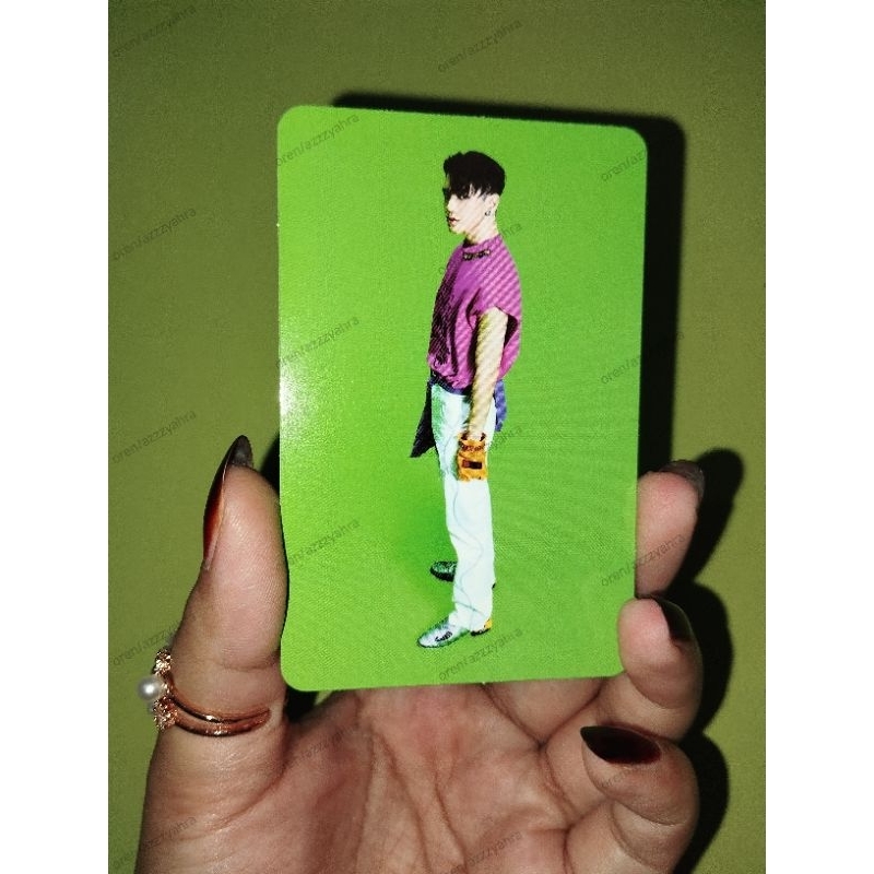 PC NCT127 Taeyong AR Clip Sticker Earthquake Photo Card Official KPOP