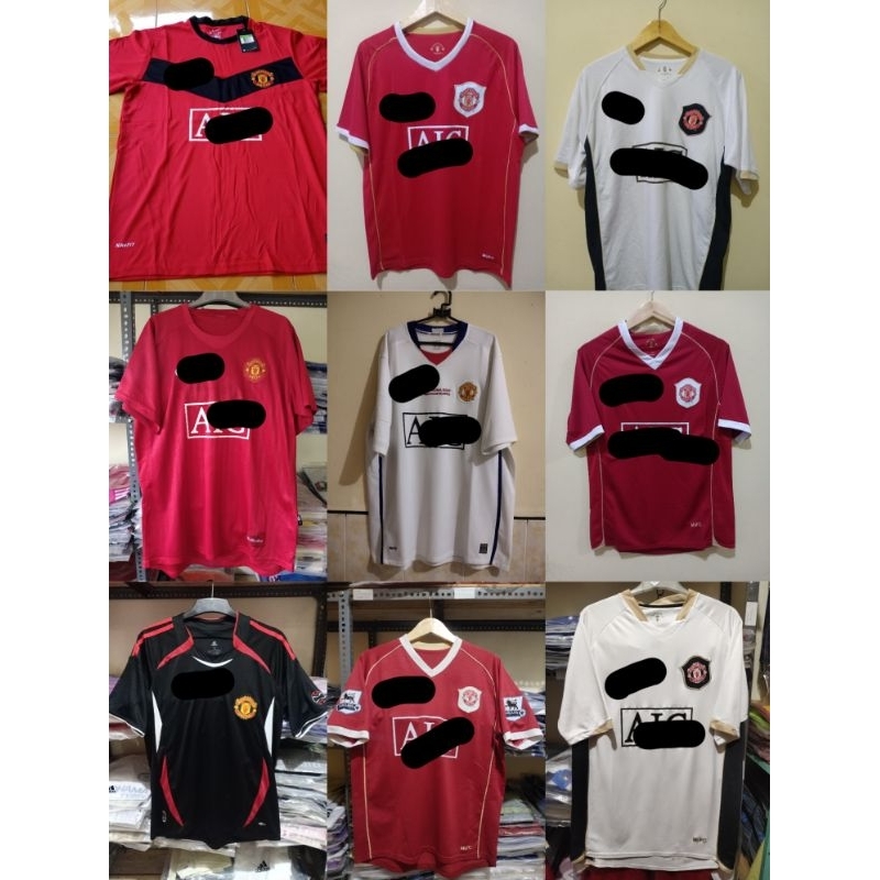 MU AIG home away 3rd emyu 2006 2007 2008 2009