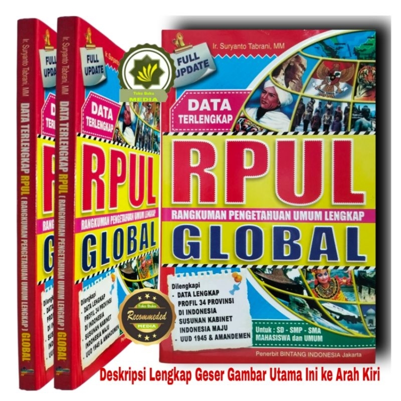 Buku Pintar Ilmu pengetahuan Umum DATA TERLENGKAP RUPL Rangkuman Pengetahuan Umum Lengkap & GLOBAL D