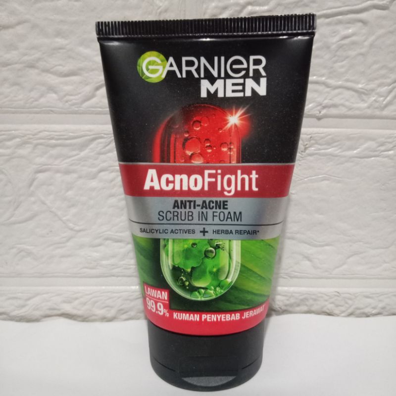 Sabun Cuci Muka Garnier Men Acno Fight Anti Acne