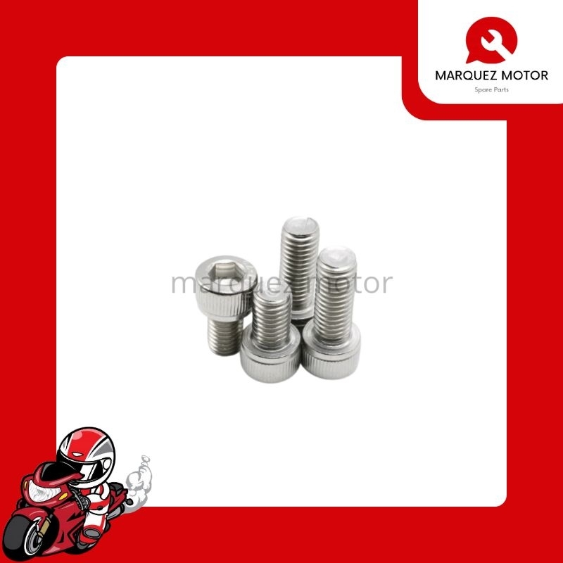 (10 PCS) Baut L Nekel M6