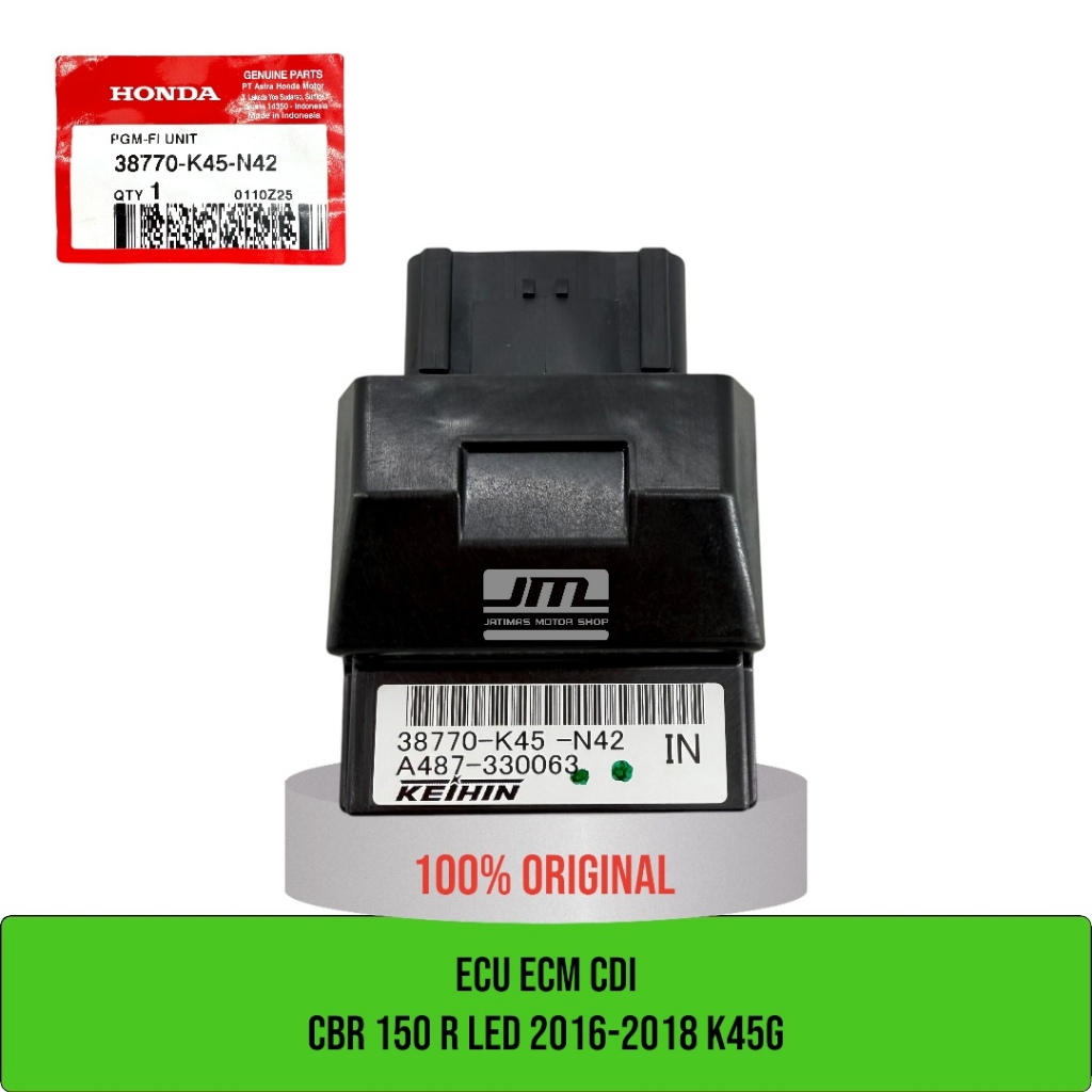 ECU ECM CDI cbr 150 r led 2016-2018 K45G 38770-K45-N42