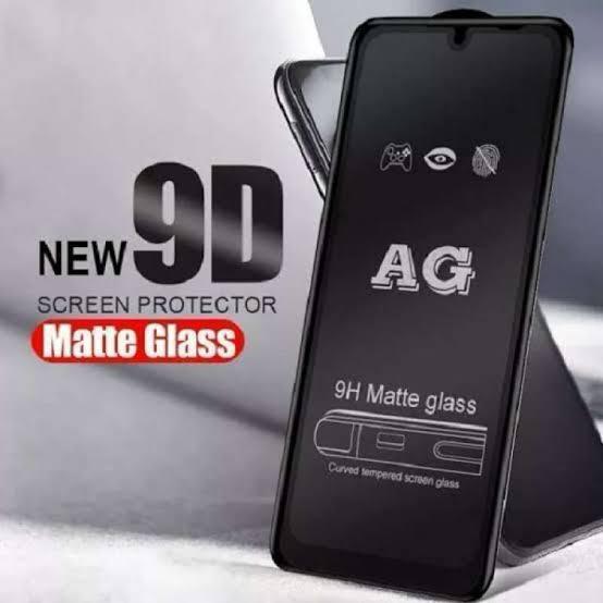 TEMPERGLASS HITAM TYPE HP OPPO A3S - ANTI GORES BLACK MATTE A3S - TG FULL A3S
