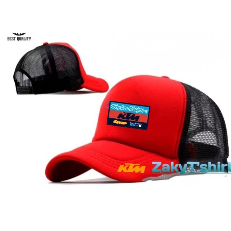 Topi Troye Ktm Bisbol / Topi Trucker KTM