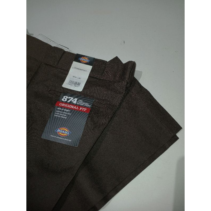 dickies 874 dark brown