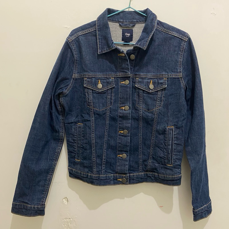 Gap - Jeans/Denim Jacket/Jaket Woman Crop Top | Preloved