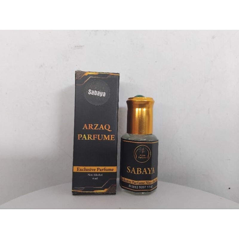 Parfume Sabaya (by: Al Rehab) kemasan roll 6 ml full bibit exclusive | Parfume Al Rehab | Bibit Murn