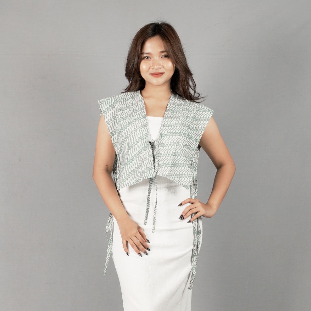 Hamzah Batik - Vest Belah Pendek