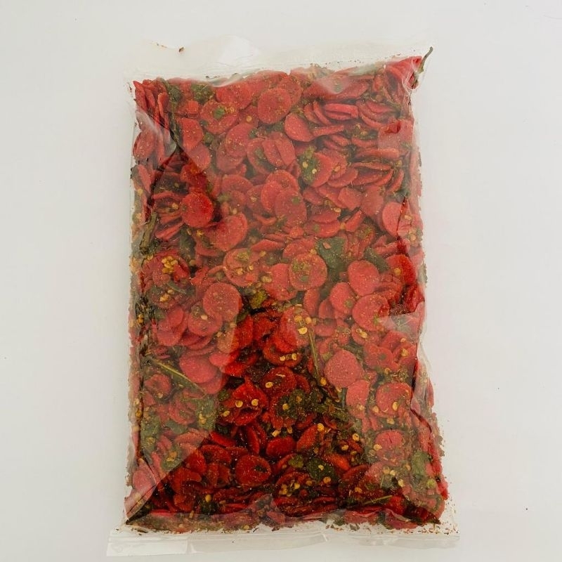 

sosreng 1kg | sosis goreng pedas daun jeruk / sosreng balado