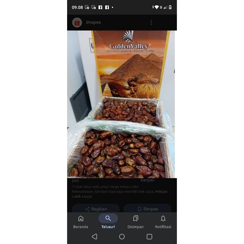 

Kurma Golden Valley 10kg