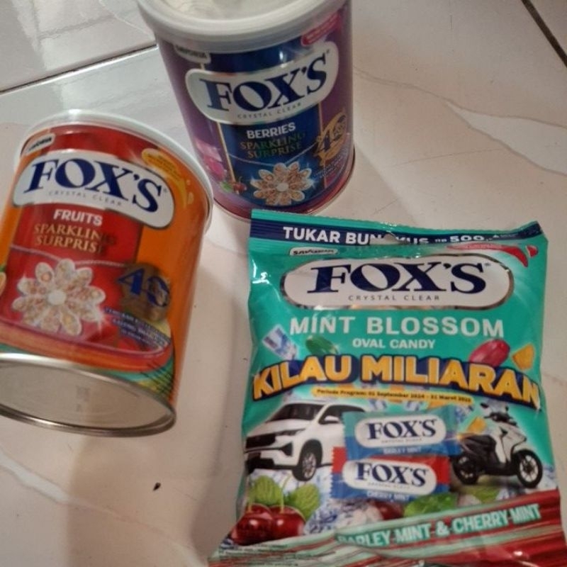 

permen fox's