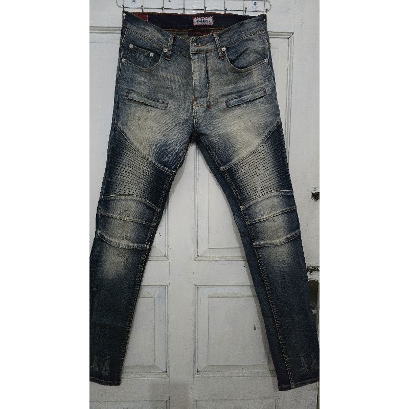 Biker Jeans Denim it up Ham Jeansku 34