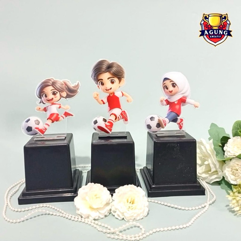 PIALA SEPAKBOLA ANAK PIALA FUTSAL PIALA OLAHRAGA ANAK AKRILIK