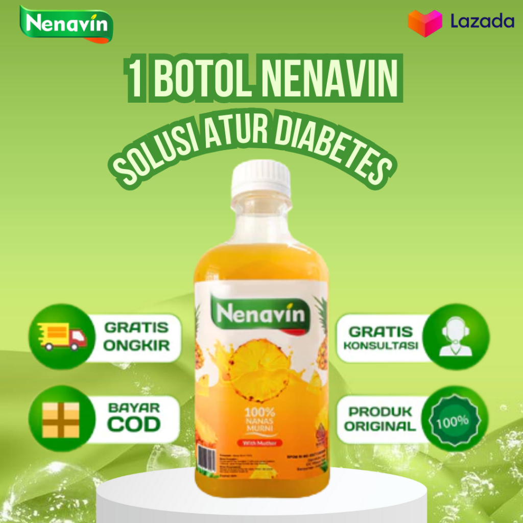 

Cuka Nanas NENAVIN – Kaya Bromelain & Antioksidan, Baik untuk Kesehatan & Kecantikan