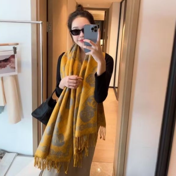 Syal leher/Syal musim dingin/ Syal winter cashmere wool 7711