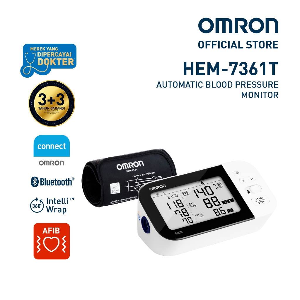 Omron HEM-7361T Blood Pressure Monitor