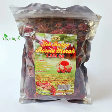 

teh bunga rosela kemasan 100 gram