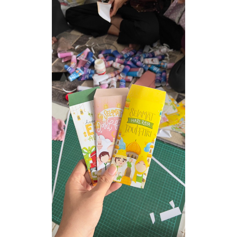 

Amplop THR lebaran ukuran Large ( tanpa lipat uang )