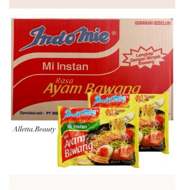 

Indomie Rasa Ayam Bawang isi 40pcs (1 Dus Karton)