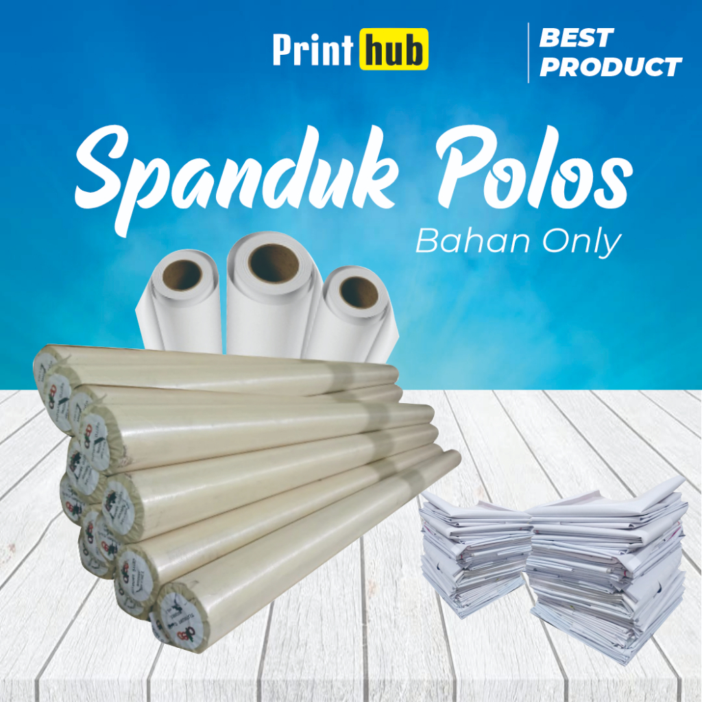 Spanduk baru polos / Bahan banner baru