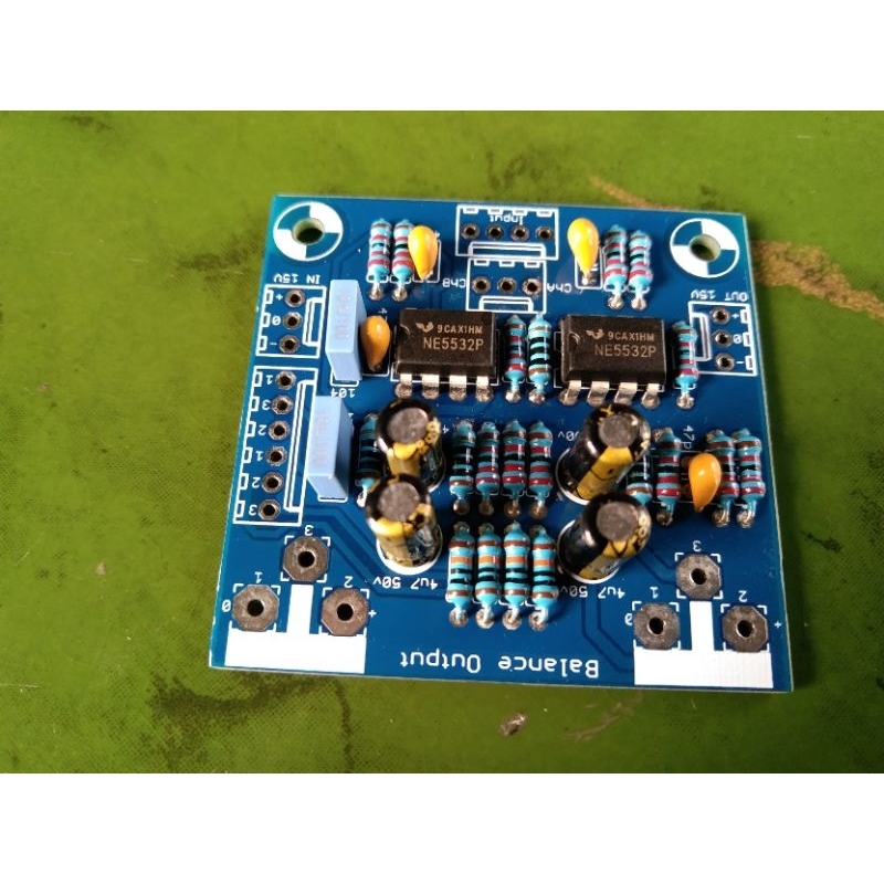 Output balance stereo double layer