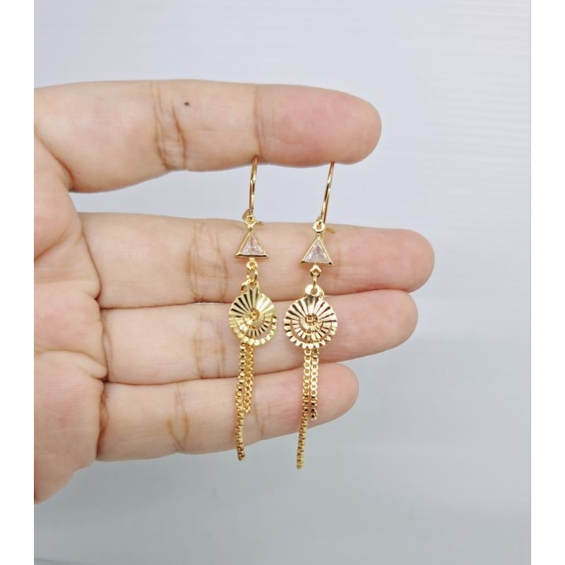 ANTING PANJANG LAPIS EMAS