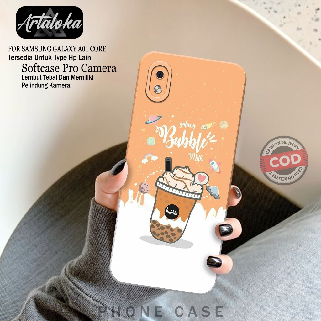 Softcase Hp Samsung Galaxy A01 Core Softcase Pro Camera Silikon Tpu Softcase Samsung A01 Core Fashio