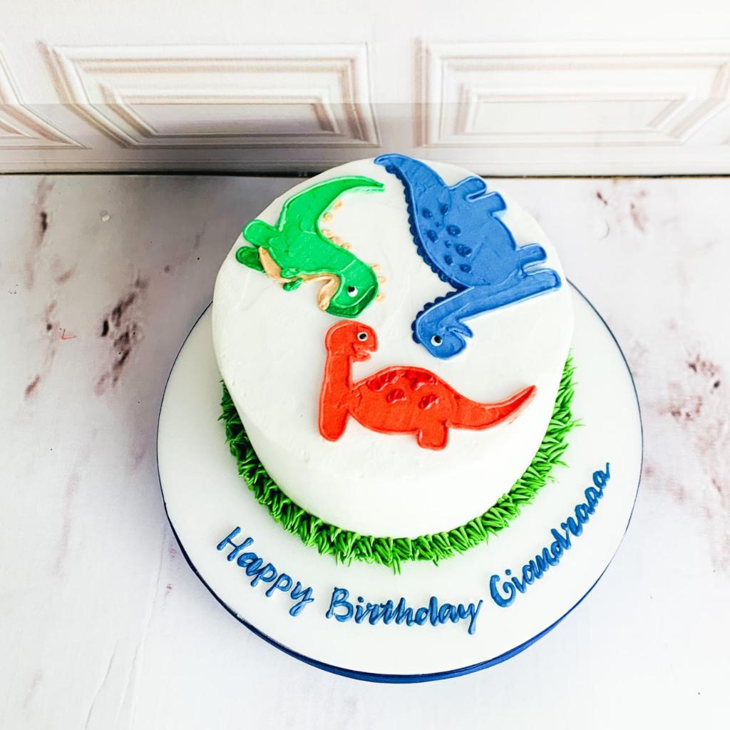 

Kue Ulang Tahun/Birthday cake/kue ultah tema Dino/kue animal