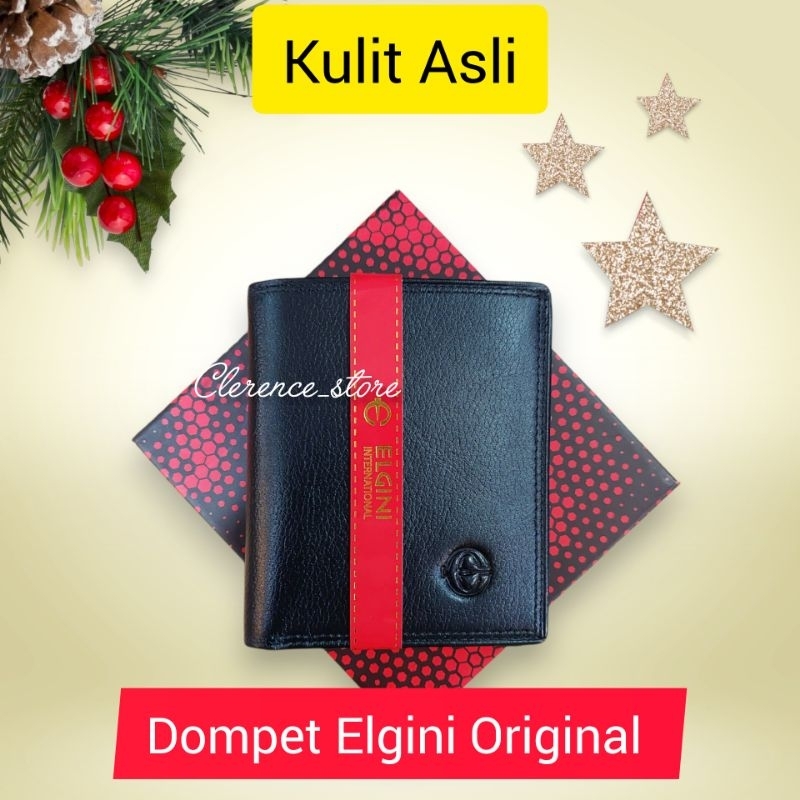PROMO Dompet Pria Kulit Asli Dompet Elgini Original 2653