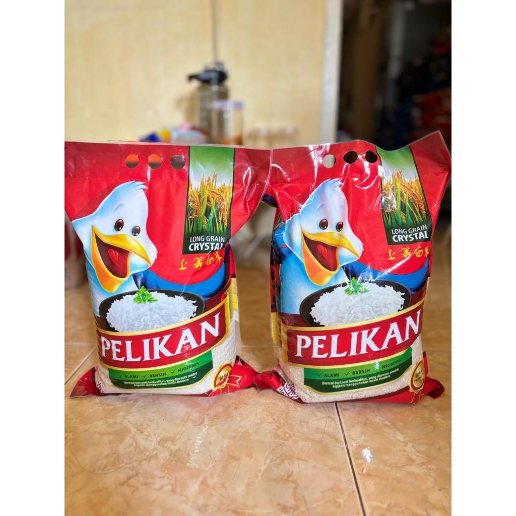 

beras premium pelikan pulen higenis