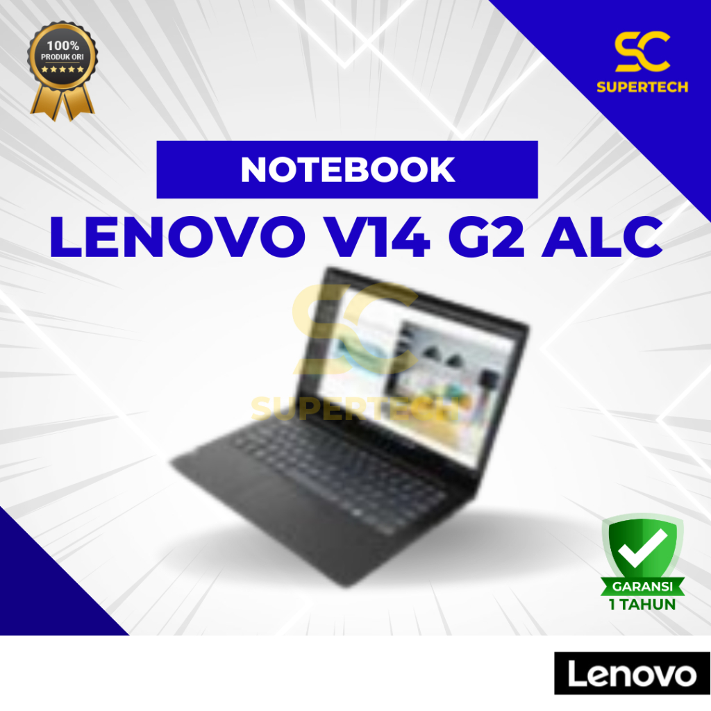 Notebook Lenovo V14 G2 ALC Ryzen 5 5500U 8GB 512GB 14"FHD W11