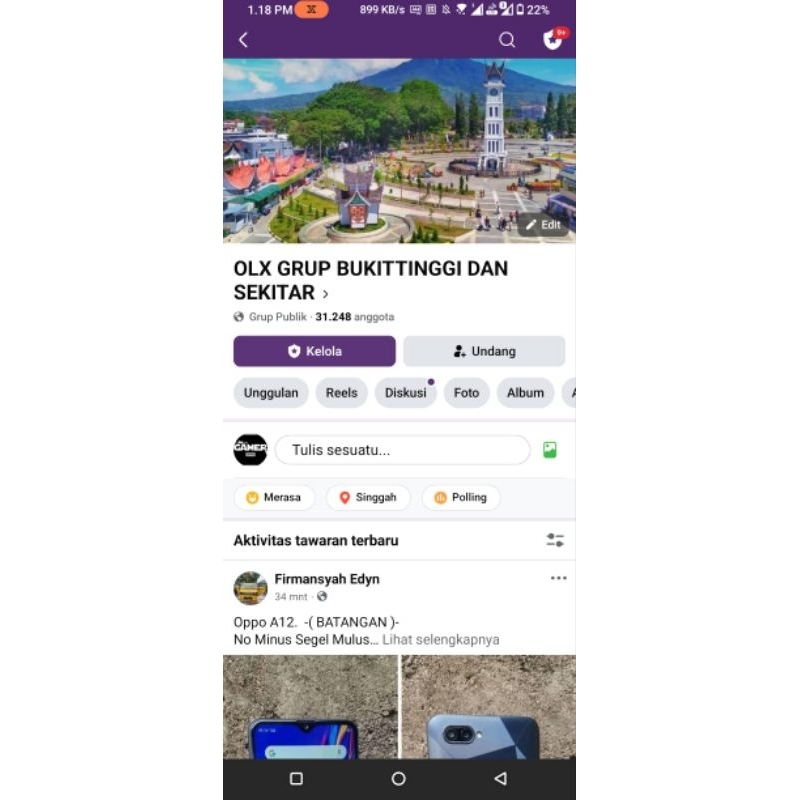 Jual grup Facebook Termurah