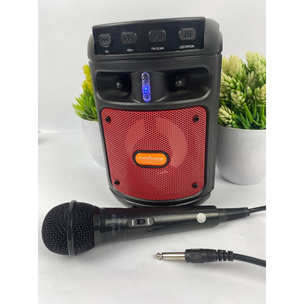 SPEAKER BLUETOOTH ADVANCE S-55 + MIC