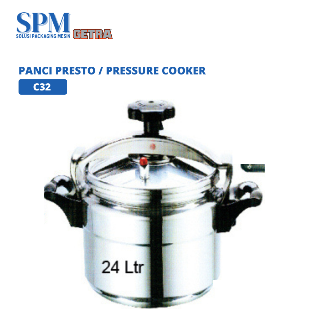 Getra Panci Presto 24 Liter Pressure Cooker C-32 / C32 / C 32