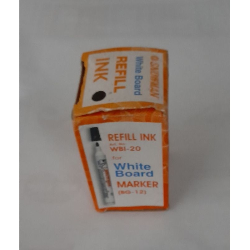 

tinta isi ulang whiteboard snowman hitam