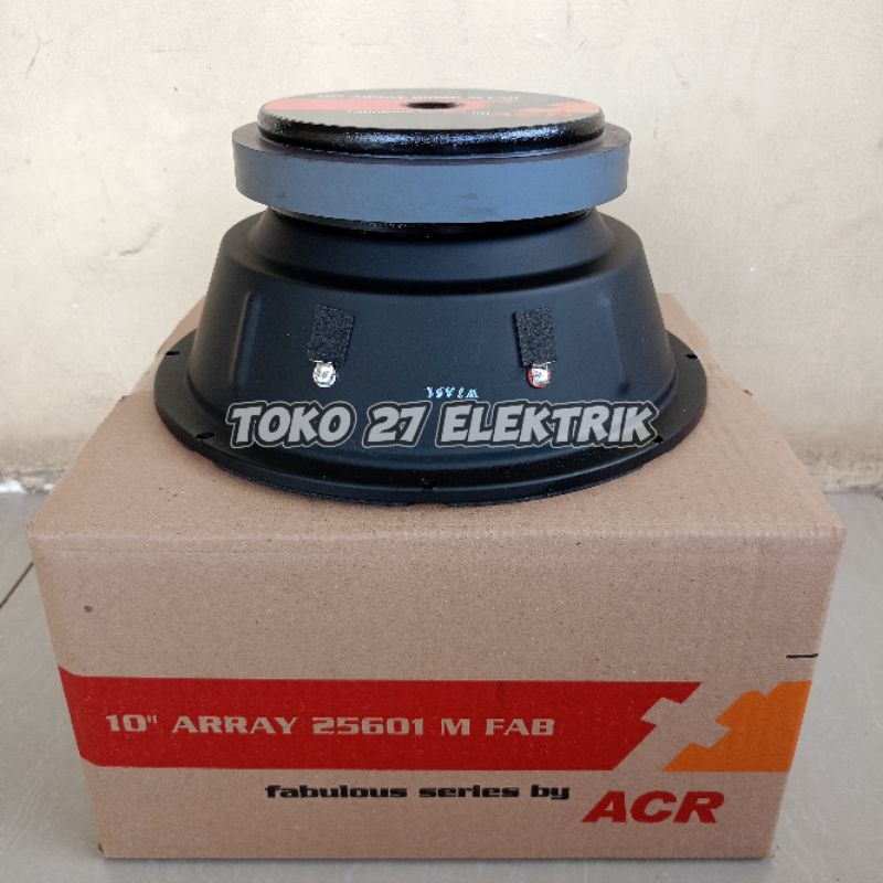 Speaker ACR Fabulous 10 inch ARRAY 25601 Mid-High Bodi VACUM